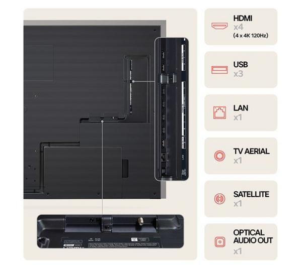 LG 97 Inch OLED evo G4 AI 4K Smart TV – 97G4