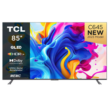 TCL 85 Inch C645 QLED 4K Google TV – 85C645