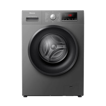 Hisense 8KG Fully Automatic Front Load Washing Machine WFSQ8012VMT UAE – Front View