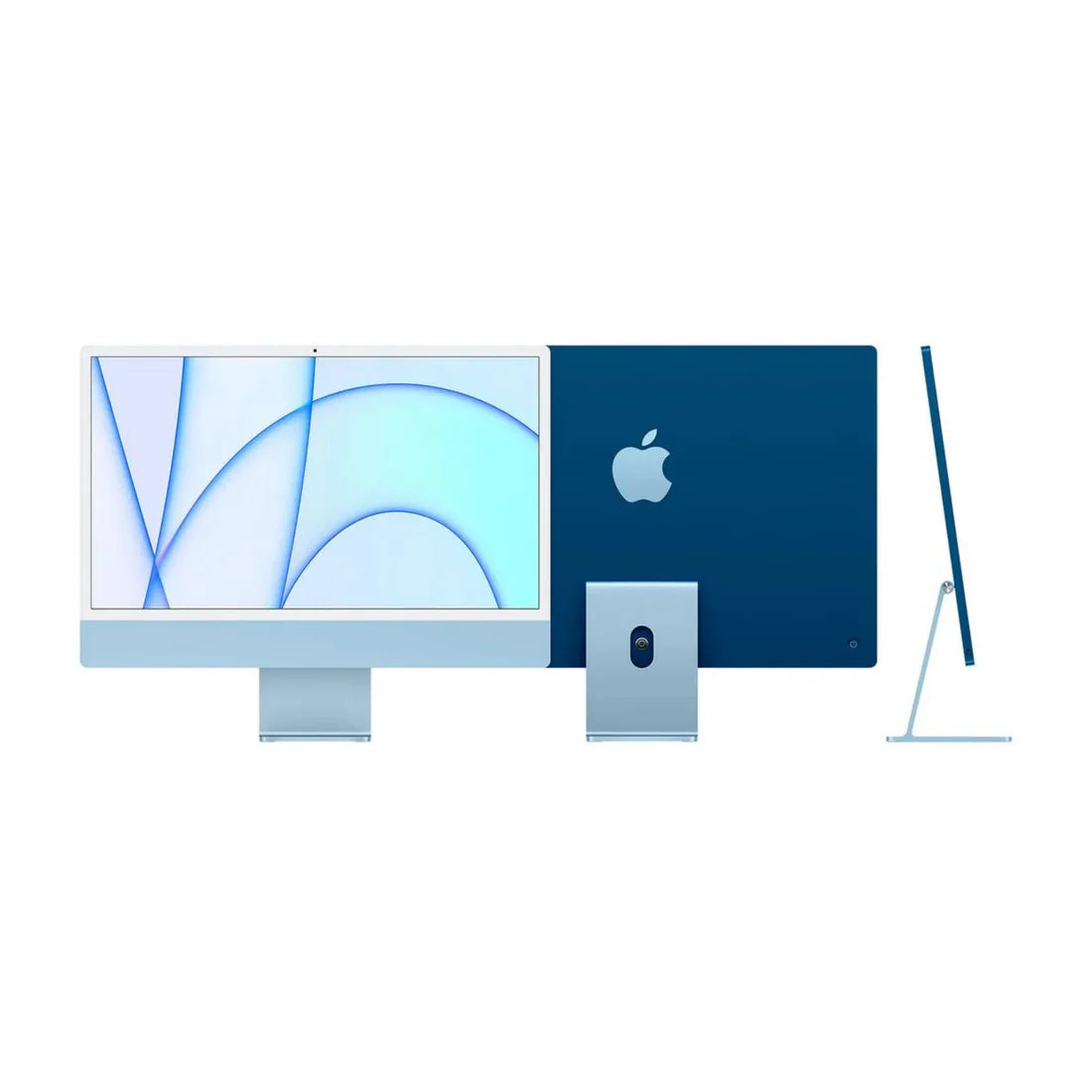 Apple iMac (24-inch, Apple M1 chip with 8‑core CPU and 8‑core GPU, 8GB RAM, 256GB) - Blue