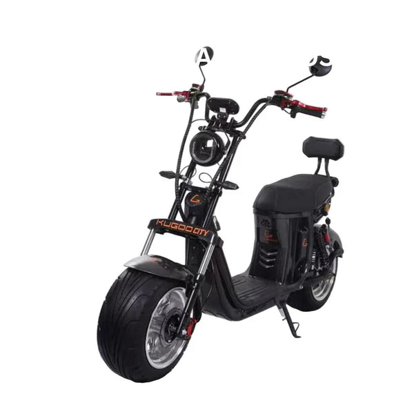Kugoo City Harley Electric Scooter Front View UAE