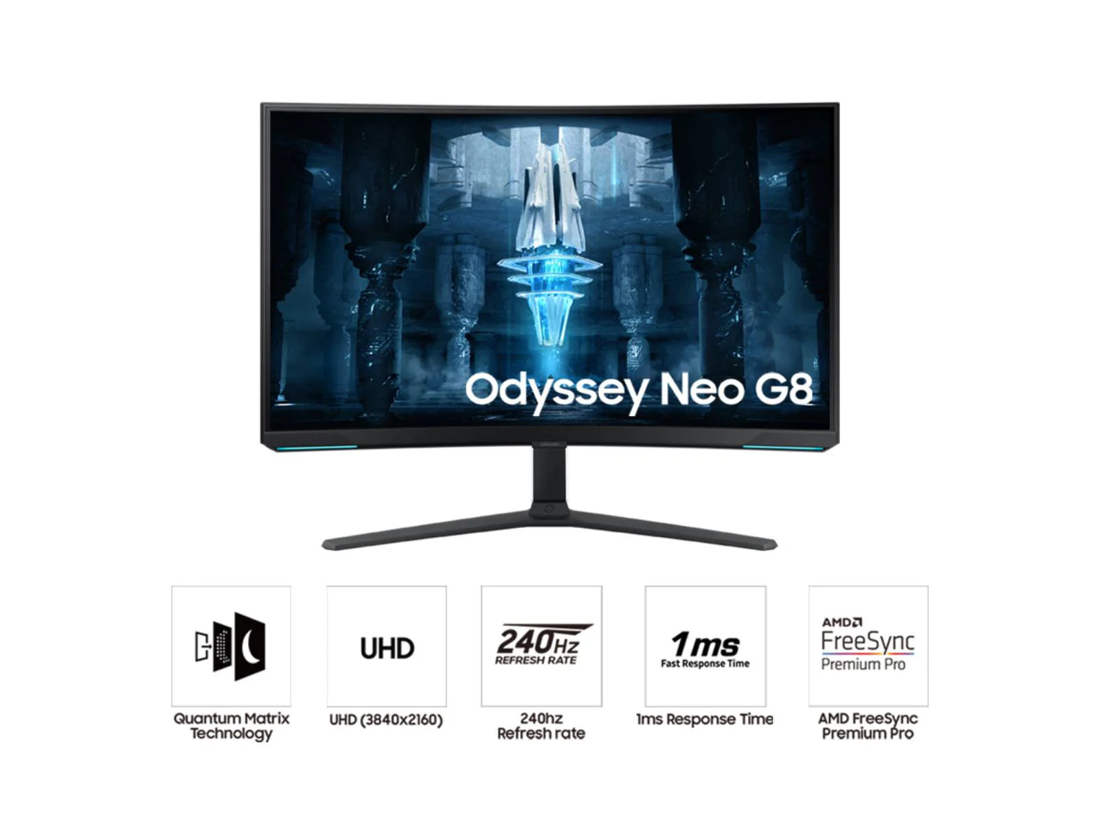 Buy Samsung Odyssey Neo G8 240Hz Gaming Monitor Dubai