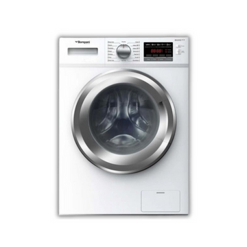 Bompani 7KG Fully Automatic Front Load Washing Machine B12877I White UAE – Front View