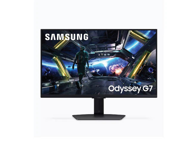 Samsung 27 Inch Odyssey G7 G70D 4K 144Hz Gaming Monitor Front View UAE