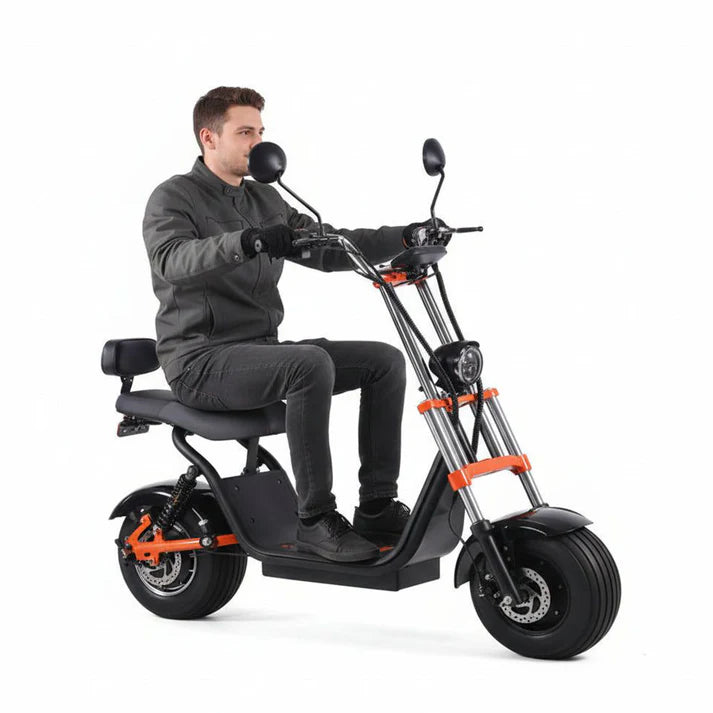 Kugoo C2 Harley Electric Scooter Detail View UAE