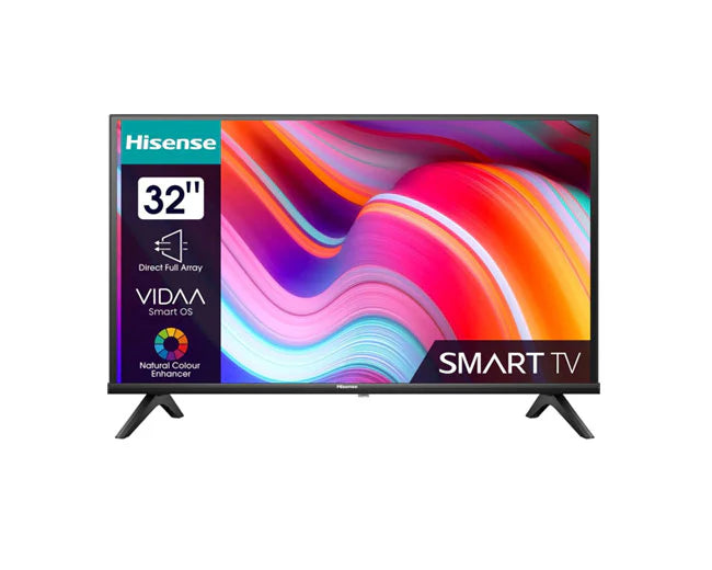 Hisense 32 Inch E4K HD Smart VIDAA TV 32E4K