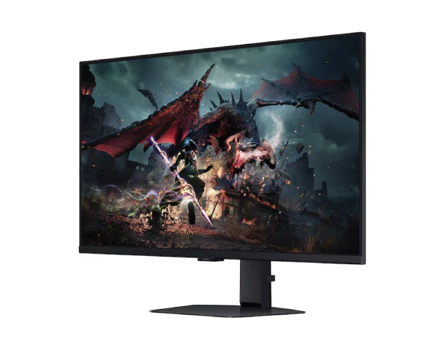 Samsung Odyssey G5 G50D Monitor On Desk Gaming Setup UAE
