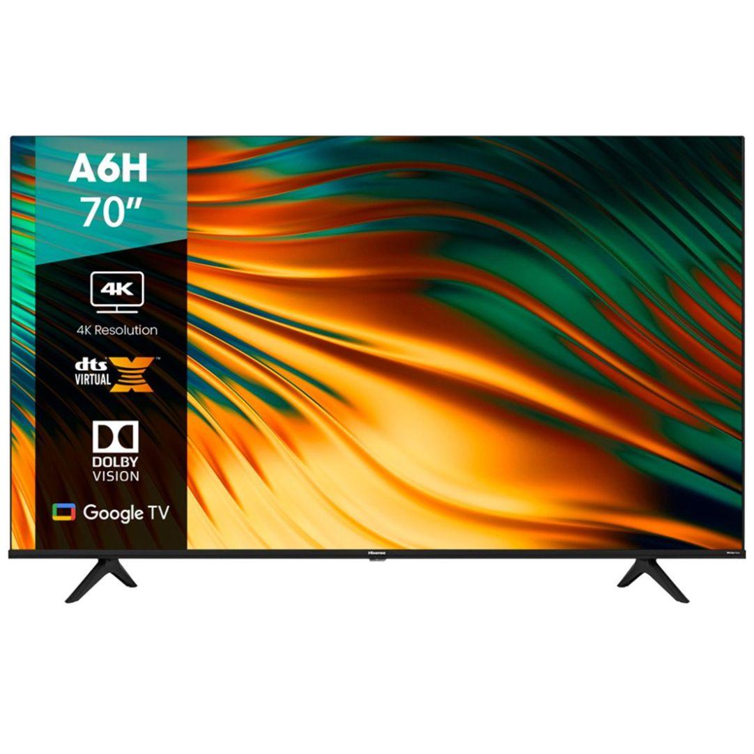 Hisense 70 Inch A6H 4K UHD Google TV – 70A6H