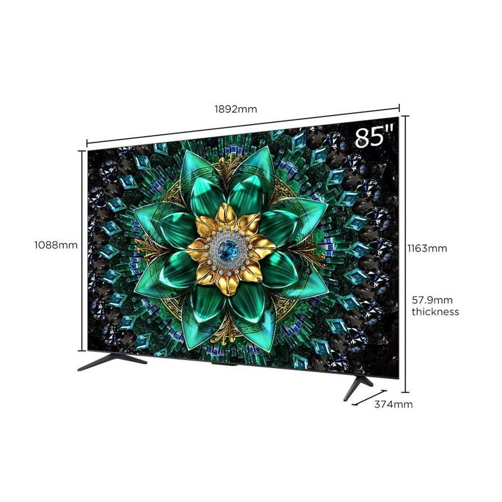TCL 85 Inch Q6C QD-Mini LED 4K Google TV – 85Q6C