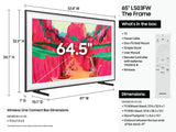 Samsung 65 Inch Class The Frame Pro 144Hz 4K Vision AI Smart TV 65LS03F PRO