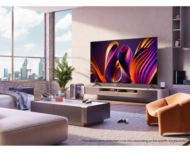 Hisense 55 Inch E7NQT PRO 144Hz QLED 4K Ultra HD Smart TV Front View UAE