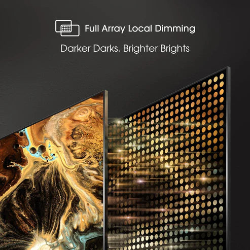 Hisense 65U7 ULED TV Full Array Local Dimming technology - darker darks brighter brights 65 inch