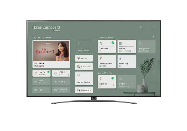LG NanoCell NANO86 86 Inch 120Hz 4K Smart TV 86NANO866