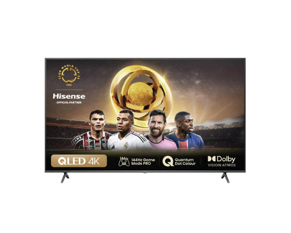 Hisense 55 Inch E7NQT PRO 144Hz QLED 4K Ultra HD Smart TV Front View UAE
