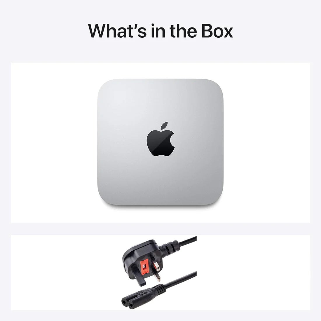 Mac Mini: Apple M1 chip with 8‑core CPU and 8‑core GPU, 16GB RAM and 512GB SSD