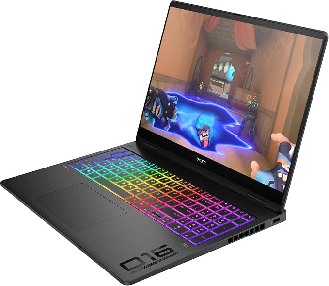 HP OMEN MAX 16-inch Gaming Laptop, Windows 11, Intel Core Ultra 7, 32GB RAM, 1TB SSD, 12GB NVIDIA GeForce RTX 5070Ti, WQXGA, Shadow Black