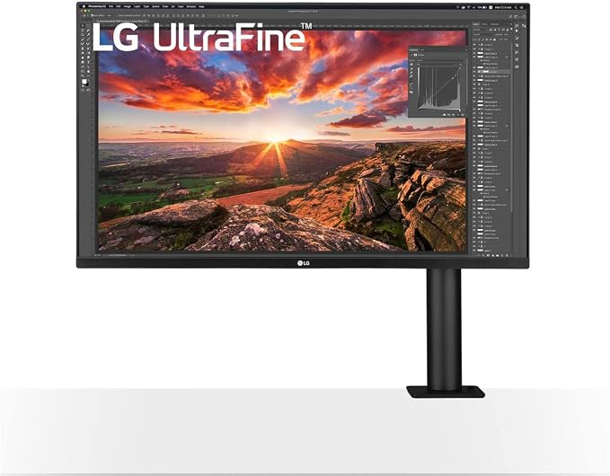 LG 32UN880-B 32 Inch UltraFine 4K Ergo Monitor | Buy in UAE