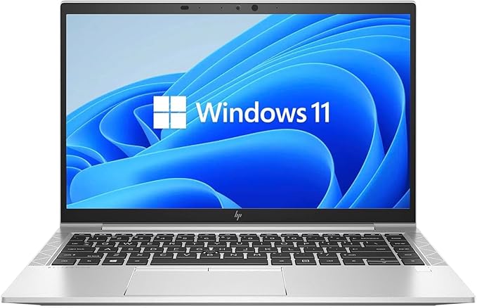 HP (Renewed) EliteBook 840 G8 Laptop, 11th Gen Intel Core i7-1185G7 3.0GHz, 14 Inch, 16GB RAM, 512GB SSD, Windows 11 Pro, Fingerprint