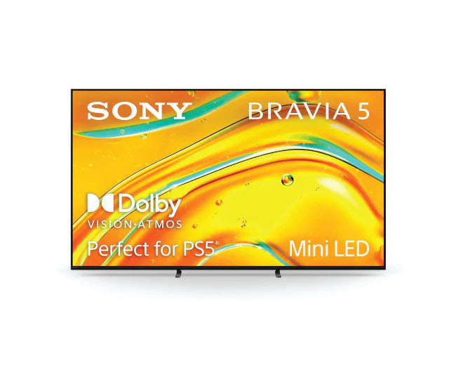Sony BRAVIA 5 65XR50 65 Inch Mini LED 120Hz 4K Google TV Front View UAE