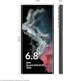 Samsung Galaxy S22 Ultra SM-S908B 17.3 cm (6.8") Dual SIM Android 12 5G USB Type-C 12 GB 256 GB 5000 mAh Black