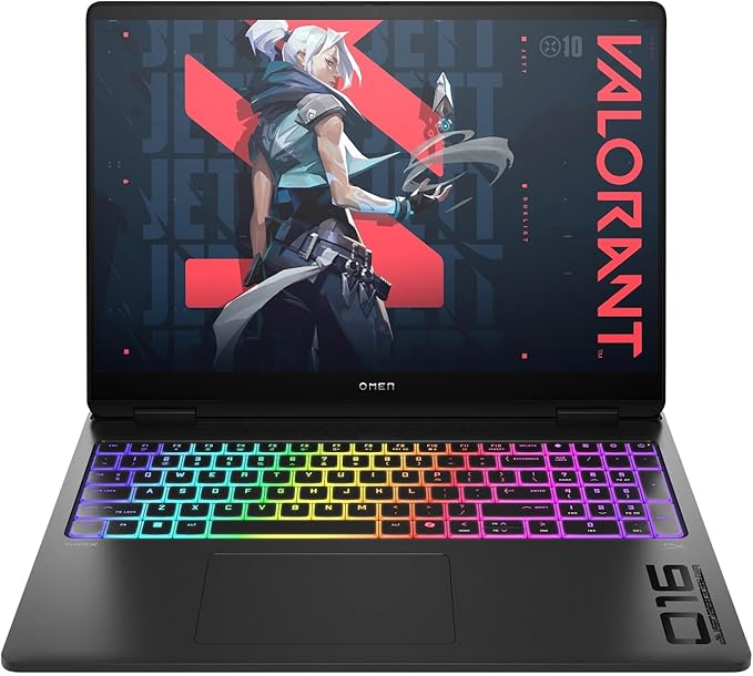 HP OMEN MAX 16-inch Gaming Laptop, Windows 11, Intel Core Ultra 7, 32GB RAM, 1TB SSD, 12GB NVIDIA GeForce RTX 5070Ti, WQXGA, Shadow Black