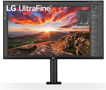 LG 32UN880-B UltraFine 4K Ergo Monitor Front View UAE