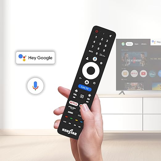 KENSTAR 85'' 4K QLED Smart Google TV