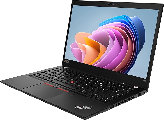 Lenovo (Renewed) Thinkpad T14 (Gen 1) 14" Laptop, 10th Gen Quad-Core i5-10310U, 16GB DDR4, 256GB NVMe SSD, 1080p Full HD, Thunderbolt 3, HDMI, Webcam, Windows 11 Pro