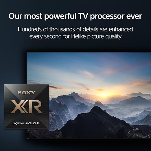 Sony 55 inch X90L Full Array LED 4K Ultra HD Smart Google TV with Dolby Vision HDR and Exclusive Features for Playstation 5 (XR55X90L) - 2023 Model - UAE Version