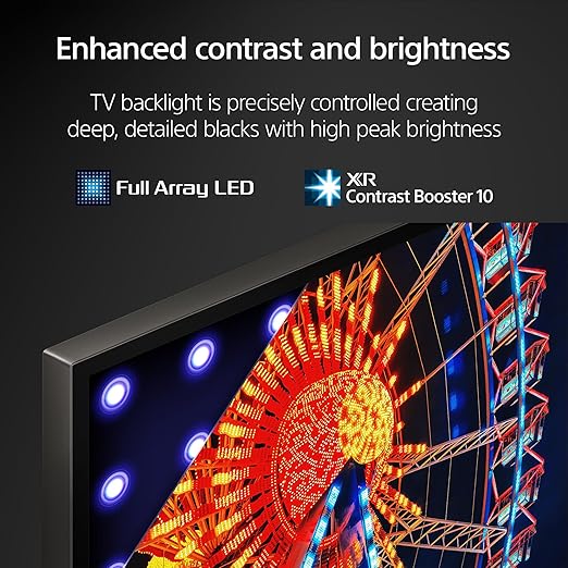 Sony 55 inch X90L Full Array LED 4K Ultra HD Smart Google TV with Dolby Vision HDR and Exclusive Features for Playstation 5 (XR55X90L) - 2023 Model - UAE Version