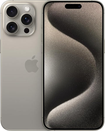 Apple iPhone 15 Pro Max Natural Titanium USED Front View UAE
