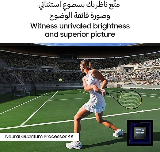 Samsung 77 Inch TV OLED S90C Neural Quantum Processor 4K LaserSlim Design - QA77S90CAUXZN - 2023 Model - 1 Year Warranty (UAE Version)