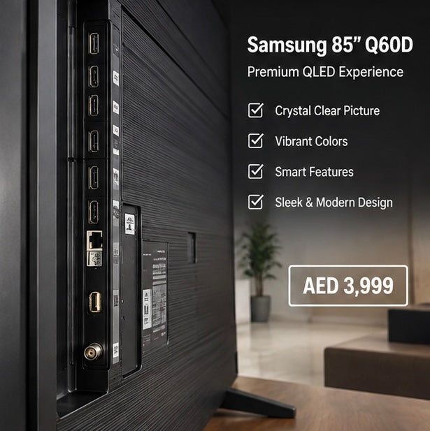 Samsung 85” Q60D Smart TV