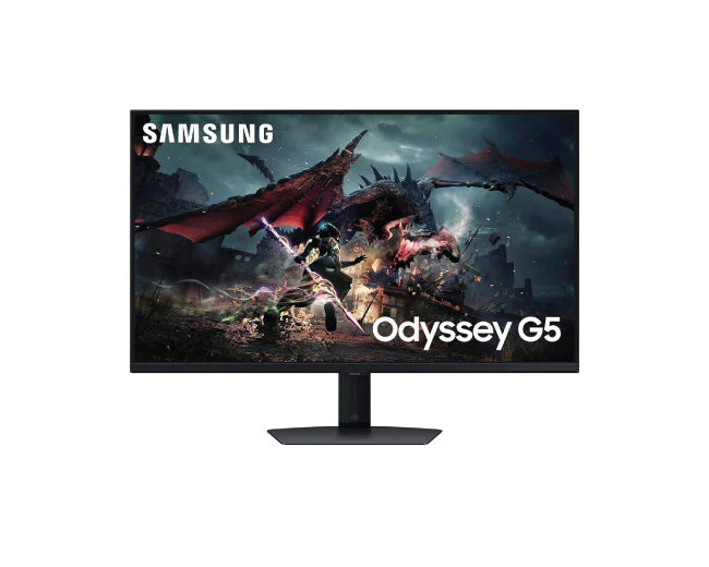 Samsung 32 Inch Odyssey G5 G50D QHD 180Hz Gaming Monitor Front View UAE