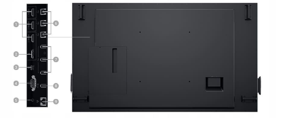 Dell C6522QT 65 Inch 4K Interactive Touch Monitor