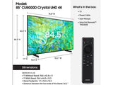 Samsung 85" CU8000 Crystal UHD 4K HDR Smart TV 85CU8000
