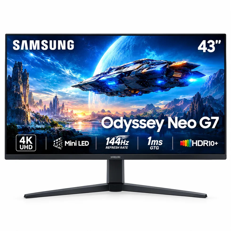 Samsung 43 Inch Odyssey Neo G7 4K Mini-LED Gaming Monitor – G70NC