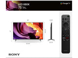 Sony 55 Inch X80K BRAVIA 4K HDR Smart TV 55X80K
