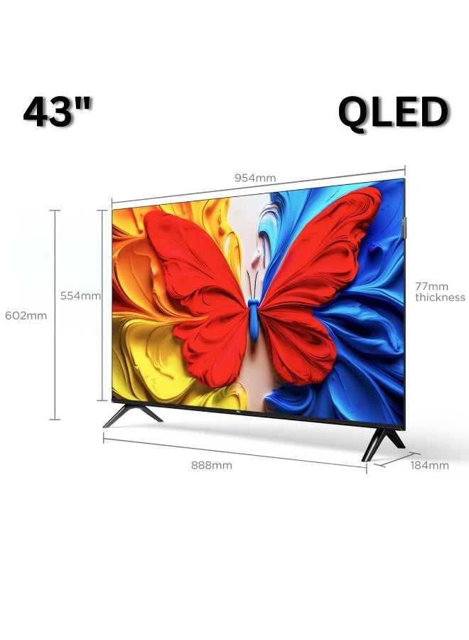 TCL 43 Inch P755 4K UHD Google TV – 43P755