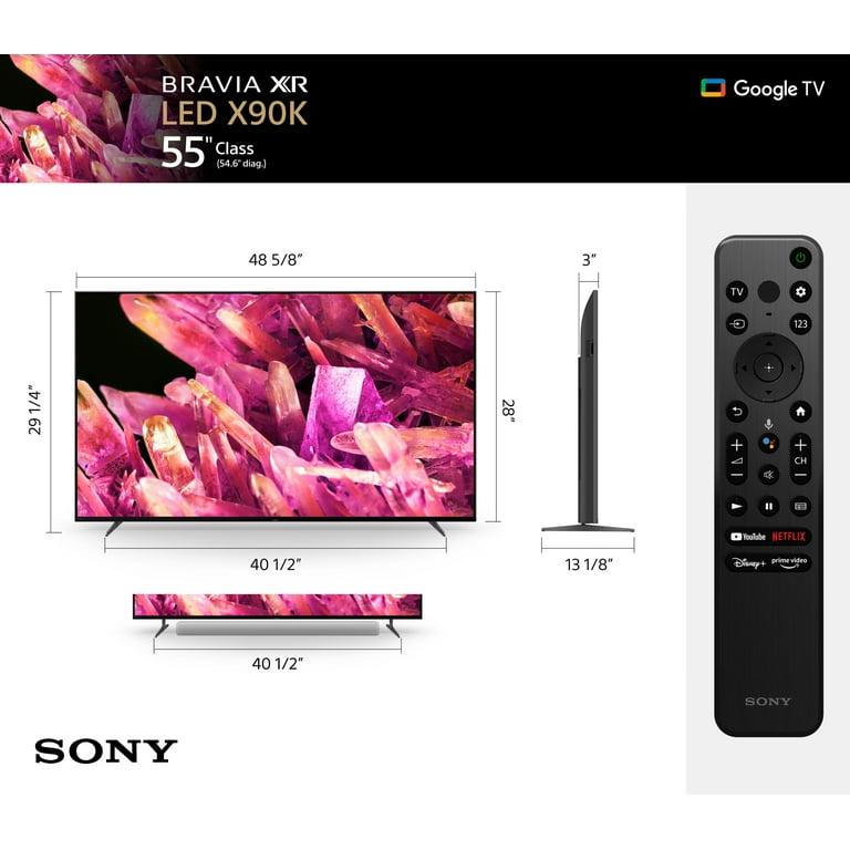 Sony 55 Inch X90K BRAVIA XR Full Array LED 4K Google TV – XR-55X90K