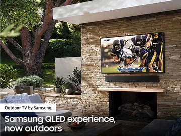 Samsung 55 Inch The Terrace LST7T QLED 4K Outdoor Smart TV Front View UAE