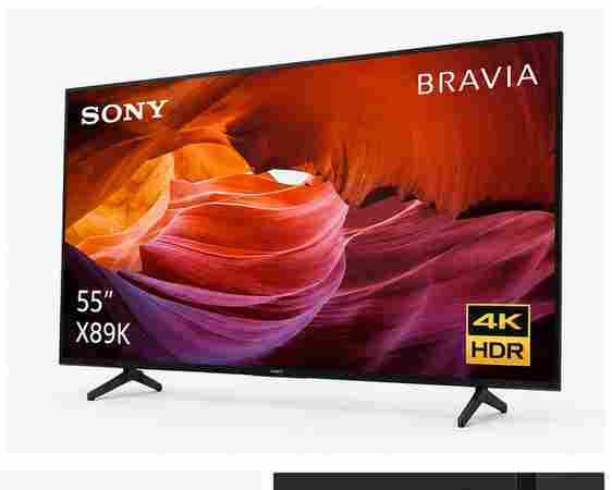 Sony 55 Inch X89K 4K Ultra HD HDR Google TV – Smart LED TV with Dolby Vision, Dolby Atmos & Google Assistant